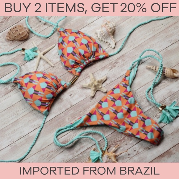 Double face bikini set - top & bottom - 2 piece - Picture 2 of 16